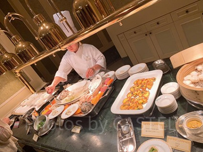 レストランでお祝い