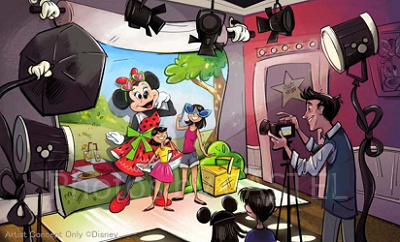 キャラクターグリーティング施設 内装（プレスリリースより引用）