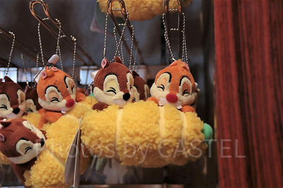 チップとデールのぬいぐるみバッジ