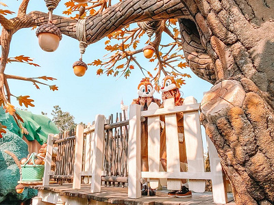 チップとデールのツリーハウス