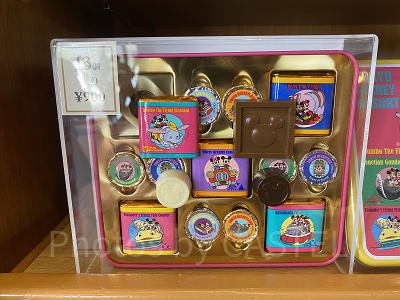 東京ディズニーリゾートのチョコレート缶