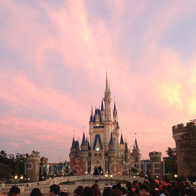 シンデレラ城はいつ見ても絵になりますよね〜♡