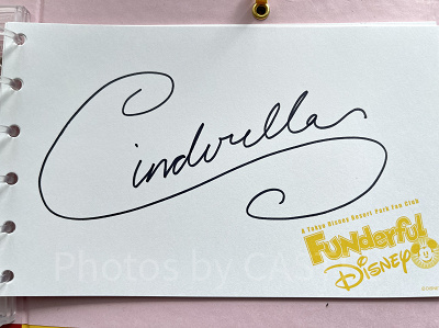 シンデレラのサイン