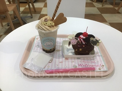 シナモロールドリームカフェメニュー