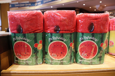 サークルタオル（スイカ）