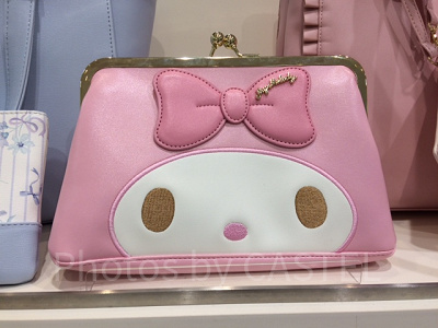 ウォレット機能付きがま口ショルダーバッグ　マイメロディ