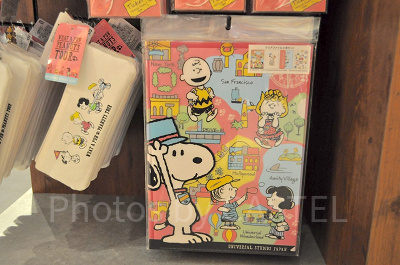 クリアファイル4枚セット/WHAT A FUN PEANUTS TOUR