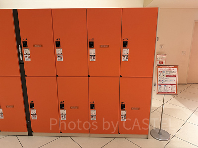 ホテルユニバーサルポートヴィータのコインロッカー
