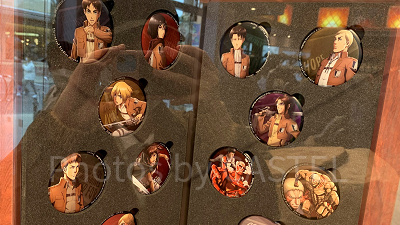 コレクタブル缶バッジ〔USJ×進撃の巨人〕