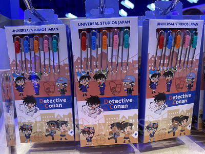 カラーボールペンセット（USJコナングッズ）