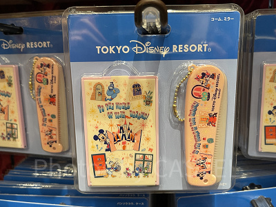 コーム＆ミラー（ディズニー窓&ドアグッズ）