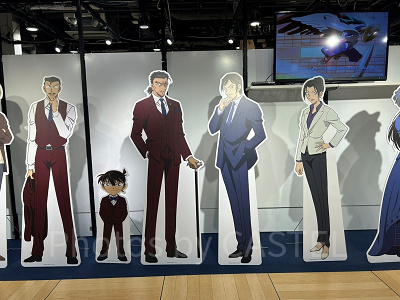 『隻眼の残像』公開に合わせて開催されたコナンプラザの様子