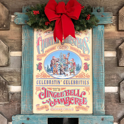 カントリーベア・シアターもクリスマス仕様