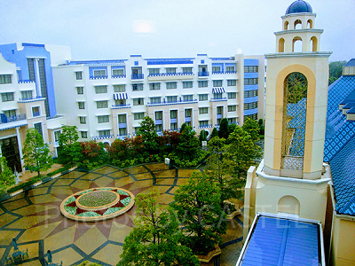 ディズニーアンバサダーホテルの中庭