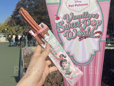 クレームブリュレ風チュロス（ストロベリー）：600円