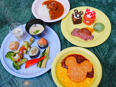 クリスタルパレス・レストランの料理