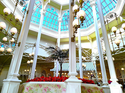 クリスタルパレス・レストラン:内装