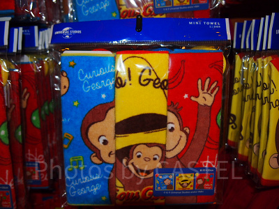 おさるのジョージ・ミニタオルセット