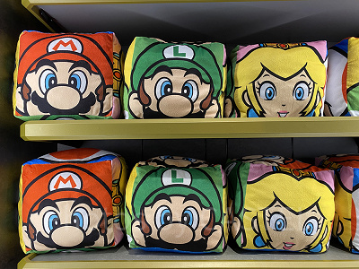クッション(マリオ全員集合)