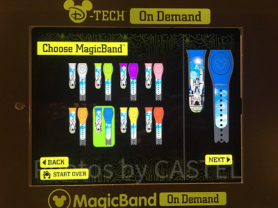 カスタマイズできるマジックバンド