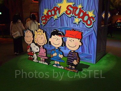 スヌーピー・スタジオのかわいいフォトスポット♪