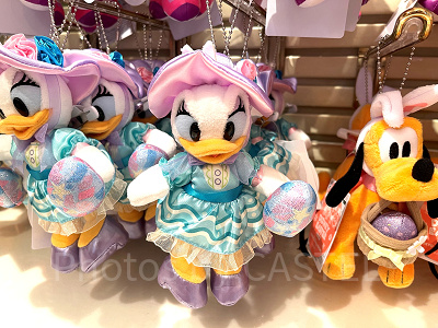 デイジーぬいぐるみバッジ(2022年ディズニーイースターグッズ)