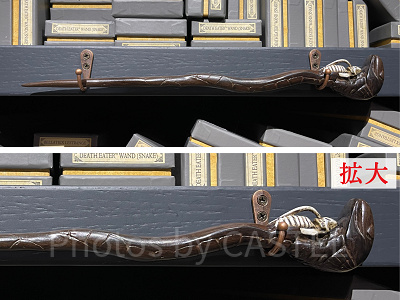 デスイーター（スネーク）の杖（としまえんハリーポッター「スタジオツアー東京」）