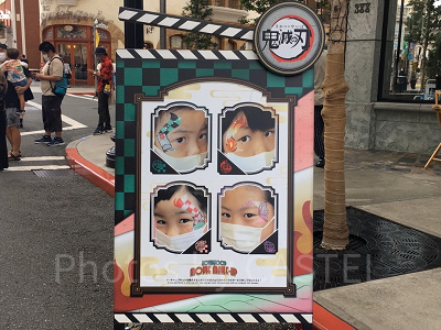 鬼滅の刃　フェイスペイント