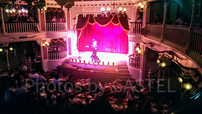 ダイヤモンドホースシューのステージ