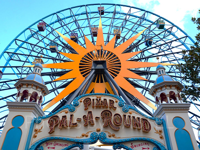 ディズニーカリフォルニアアドベンチャー：ピクサー・パル・アラウンド（観覧車）