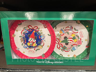 ディズニークリスマスグッズ2023：プレートセット 2023年11月07日(火)発売（リルリンリン）