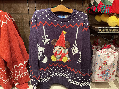 ディズニークリスマスグッズ2023：セーター 2023年11月07日(火)発売（リルリンリン）