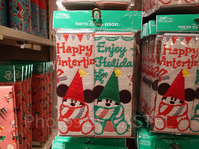ディズニー・クリスマス・リルリンリングッズ:ミニタオルセット