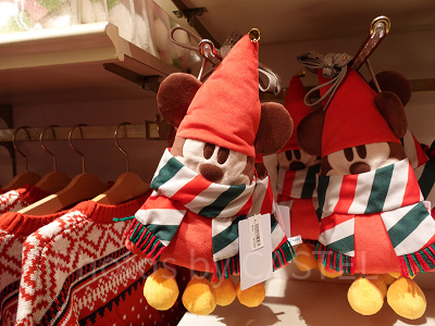 ディズニー・クリスマス・リルリンリングッズ：ショルダーバッグ