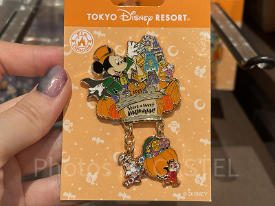 ディズニーハロウィングッズ2023：ピンバッジ 2023年09月14日(木)発売