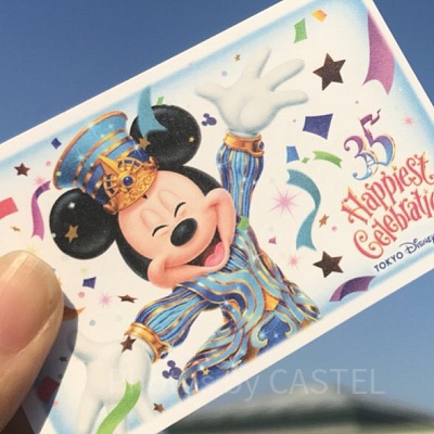 ディズニー35周年のチケット情報！限定デザイン・値段・種類・購入方法