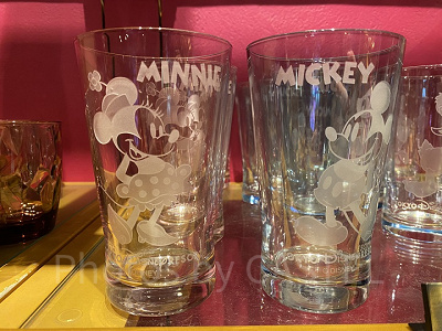 ディズニー　ミッキー　ミニーグラス
