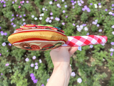 ディズニーピザカチューシャ（側面）