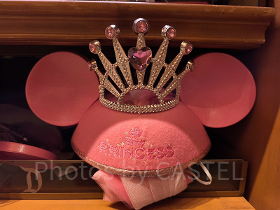 ディズニープリンセス・イヤーハット（ティアラ付）