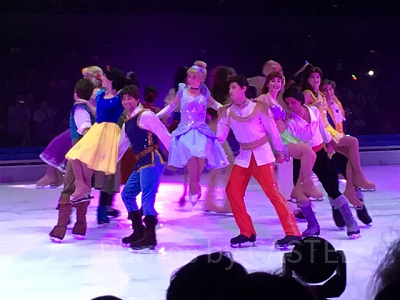 ディズニープリンセスと王子達