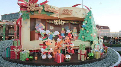 ディズニーリゾートのクリスマス