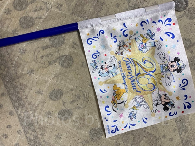 ディズニーシー20周年フラッグデザイン