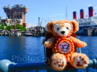 ディズニーシーのダッフィーフォトスポット