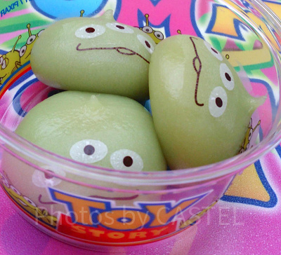 ディズニーシー食べ歩き:リトルグリーンまん