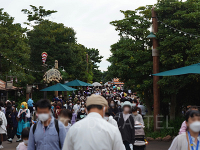 2022年10月11日(火)のディズニーシーの様子