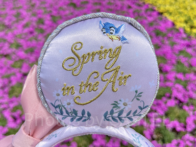 ディズニー春カチューシャ(裏)刺繍