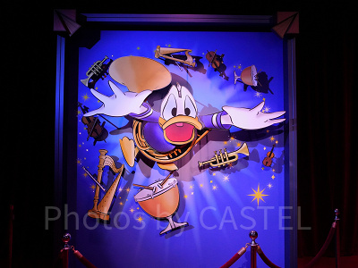 カリフォルニアアナハイムディズニーのアトラクション：ミッキーのフィルハーマジック