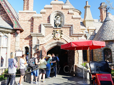 カリフォルニアアナハイムディズニーのアトラクション：トード氏のワイルド・ライド