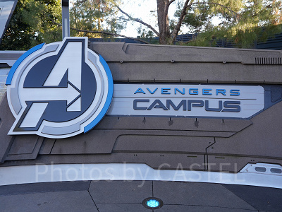 カリフォルニアアナハイムディズニー：アベンジャーズキャンパス