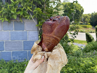 カリフォルニアアナハイムディズニー：巨大なターキーレッグ